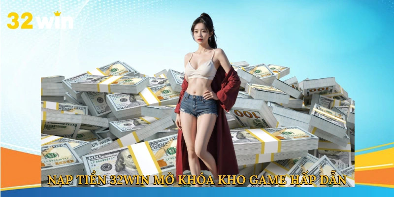 Nạp tiền 32win mở khóa kho game hấp dẫn tức thì