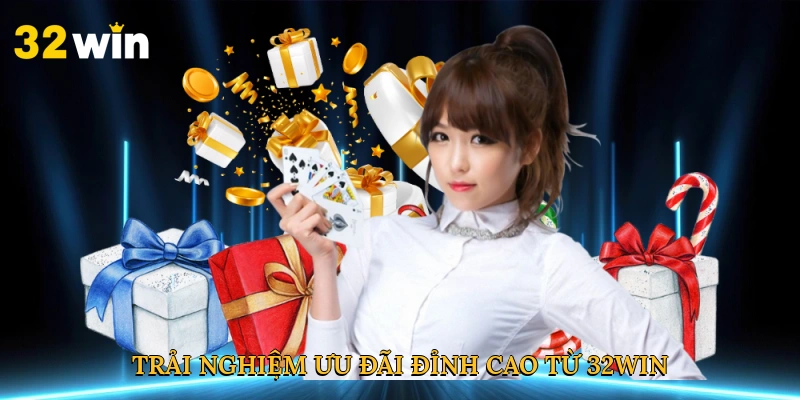 Trải nghiệm ưu đãi đỉnh cao từ 32win